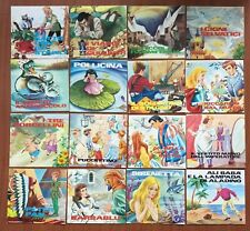 LOTTO 16 Libri Fiabe MALIPIERO Favole VINTAGE Antiche RARO