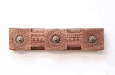 Antica mensola targa architrave trave superiore porta in legno vintage arredamento casa architettura