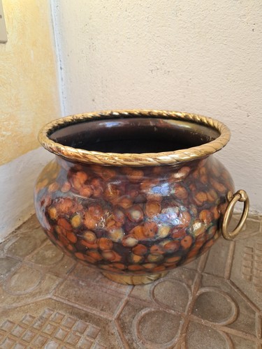 Portavaso vaso rame vintage - portavaso,