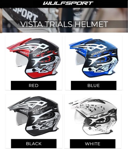 Casco trial motocross - motocross, mx