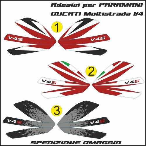 Adesivi per paramani - paramani, ducati