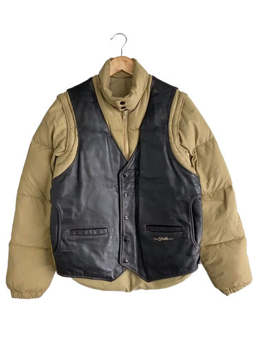 Piumino schott beige - piumino,