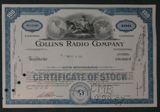 Collins Radio Company 1967 100