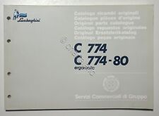 Catalogo Ricambi Originali Lamborghini Trattori - C 774 / C 774-80 - ed. 1989