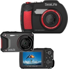 Telecamera subacquea Sealife DC2000 nero/rosso