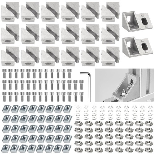 Profilo alluminio 20x20mm - alluminio,