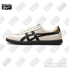 SCARPA SNEAKERS UNISEX ONITSUKA TIGER TOKUTEN CREMA/NERO/BIANCO RUNNING E CASUAL