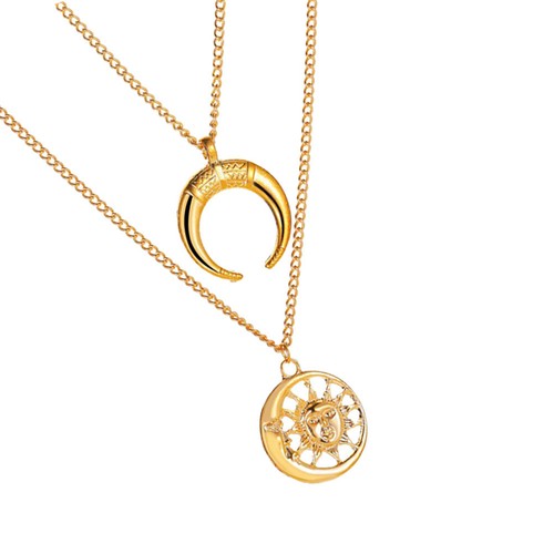 Collana donna creativa doppio - collana,