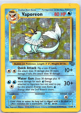 Vaporeon 12/64 Jungle Holo HP