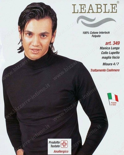 Maglia uomo lupetto in - maglia,