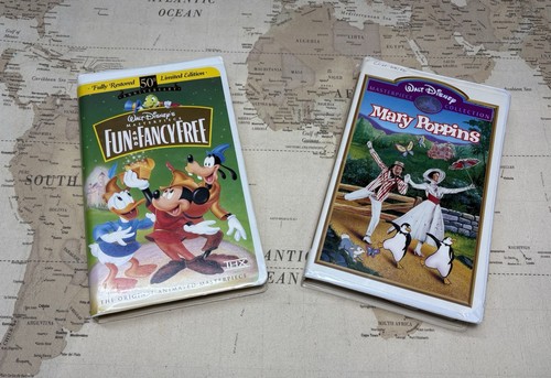 Lot disney vhs fun - lot, &