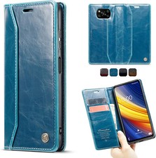 CUSTODIA PORTAFOGLIO LIBRO per XIAOMI POCO X3 NFC COVER FLIP MAGNETICA PELLE