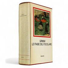 GRIMM - LE FIABE DEL FOCOLARE - I MILLENNI COLORE EINAUDI 1969 IN COFANETTO ILLU