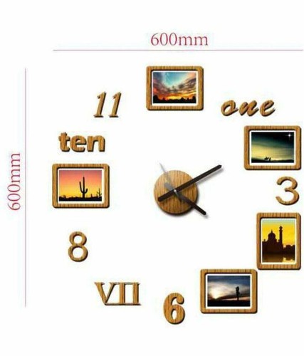 Orologio parete 3d - x,