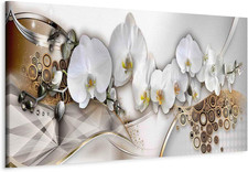 Quadro Orchidea 120X40 Cm 1