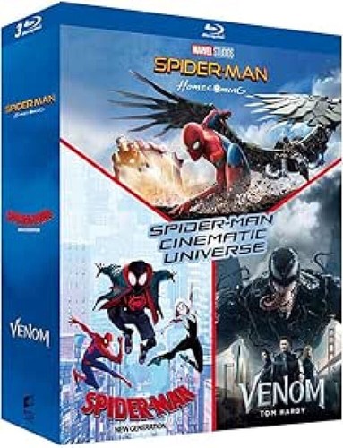 Coffret spider man cinematic - spider-man,