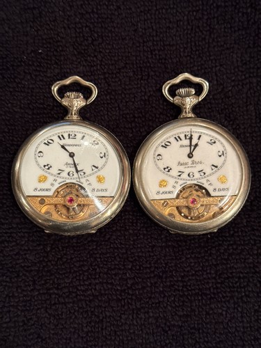 Due orologi tasca hebdomas - orologi,