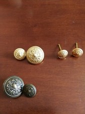 Bottoni Esercito Italiano Color Oro e Color Bronzo Vintage Anni 60-70 