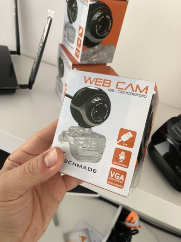 Webcam camera con microfono - webcam,