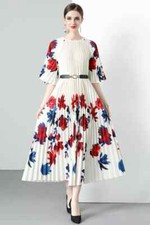 Vestito Abito Elegante Lungo