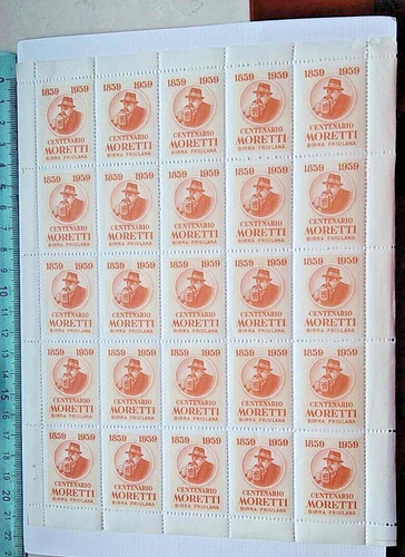 Blocco francobolli - di,