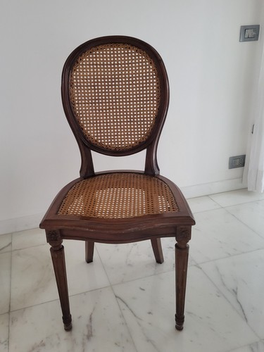 Sedie francesi 1850 noce - sedie,