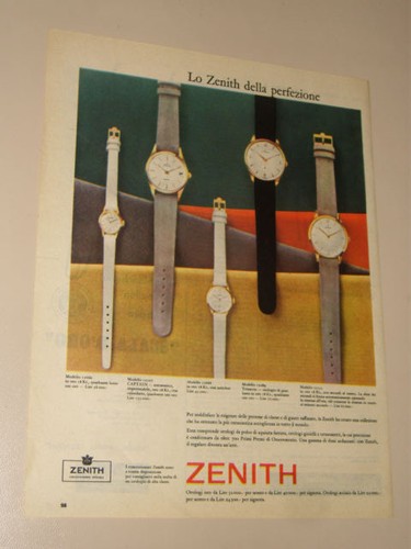 Zenith watch orologio anni - zenith,