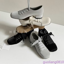 Scarpe donna pelle stringate