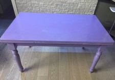 TAVOLO in legno massello 140x80 allungabile 220x80