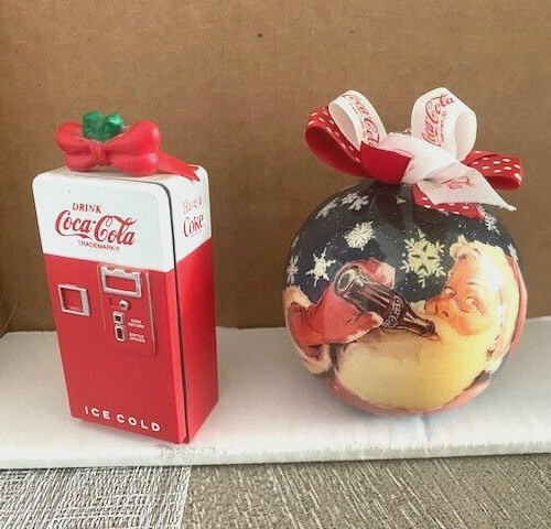 Ornamenti vintage coca cola - ornamenti, coca-cola