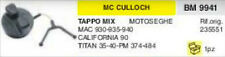 TAPPO SERBATOIO MISCELA MOTOSEGA McCULLOCH MAC 930 935 940 CALIFORNIA 90 TITAN 