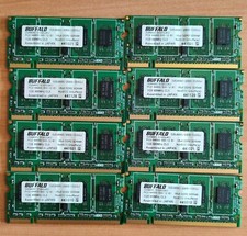 1GB PC2-6400S DDR2 800MHz 555 SDRAM Non ECC Unbuffered Notebook RAM