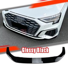 LIP SPOILER SOTTO PARAURTI ANTERIORE PER AUDI A3 S Line S3 8Y PARAURTI ABS NERO