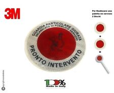 Adesivo per Paletta Guardie Giurate Incaricato Pubblico Servizio GPG IPS1931