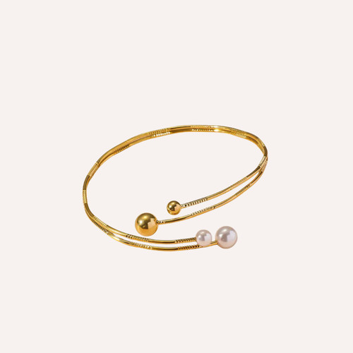 Bracciale donna aperto - , con