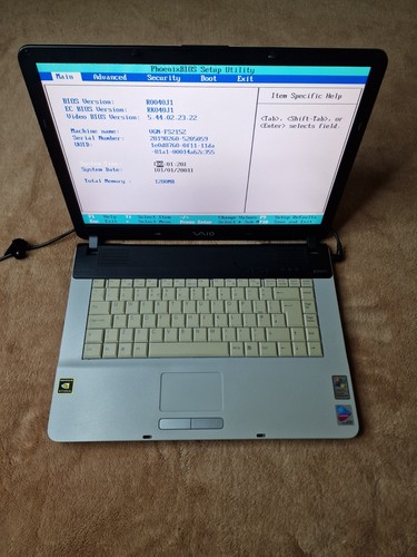 Portatile sony vaio vgn fs215z - sony, vgn-fs215z