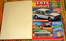 GENTE MOTORI SECONDO SEMESTRE LUGLIO-DICEMBRE 1977 RILEGATO