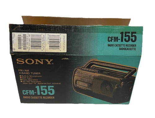 Sony cfm 155 registratore - cfm-155,