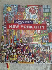 Libro James Rizzi My New York City Peter Bührer Marco Polo NUOVO!!