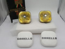 Fari fendinebbia Carello Luxor auto d'epoca Maserati Lamborghini Lancia Ferrari.