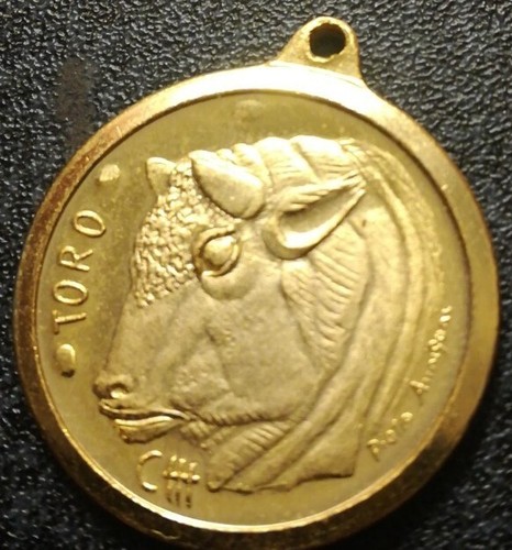 Ciondolo medaglia vintage - medaglia,
