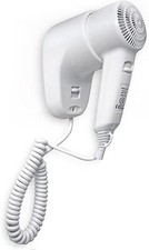 ASCIUGACAPELLI PHON DA PARETE A MURO ALBERGO HOTEL PER BAGNO ALBERGHI SPOGLIATOI