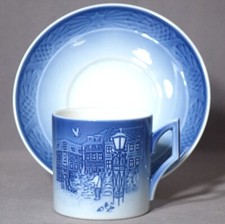 Tazza e piattino di Natale