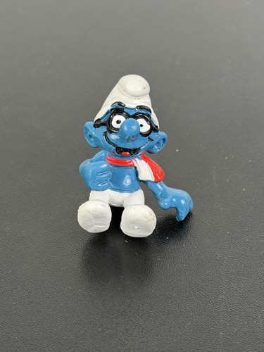 Figurina super puffo vintage - figurina,