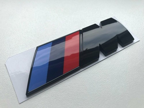 Adesivo emblema bmw scritta - adesivo, m