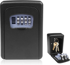Cassetta Di Sicurezza Con Codice a 4 Cifre, Portachiavi Impermeabile E Antiruggi