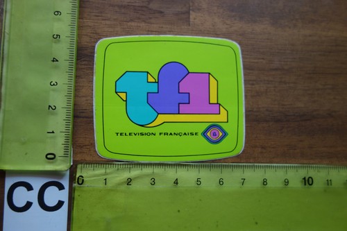 Vecchio adesivo televisione - vecchio,