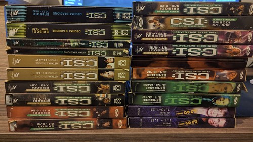 Dvd serie csi scena del - tv,