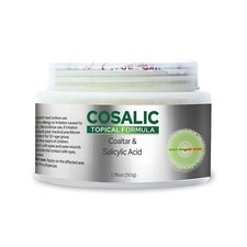 NUOVO unguento acido salicilico catrame di carbone 1,76 oz / 50 g - trattamento psoriasi e pelle