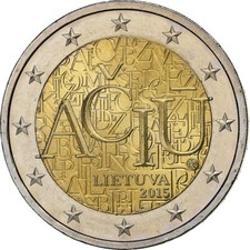 1165480 lithuania 2 euro - lithuania,,